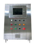 Armoire de commutation en acier inoxydable SS316L, boîte de distribution électrique IP56, AC220V 20A pour systèmes de distribution d'énergie industrielle