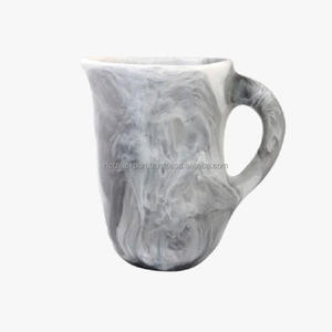 Pichets en résine classiques PEARL fabriqués à la main motif de noël moderne cruche chope abstraite tasses en gros maison hôtel utilisation cadeaux - Product Image 3