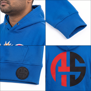 Sweat-shirt à capuche unisexe personnalisé en coton et polyester, style streetwear, ensembles de sweat-shirts pour hommes avec étiquette privée OEM - Product Image 4