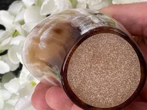 Couvre-verre en corne naturelle écologique |   Impression typographique artisanale de style viking pour usage quotidien, disponible en usine - Product Image 5