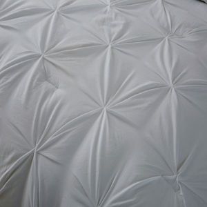 Set Copripiumino 3 Pezzi con Piumino Alternativo alla Piuma d'Oca e Federe per Uso Ospedaliero e Matrimoniale - Grigio - Product Image 5