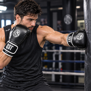 Professional Boxing <b>Gloves</b> 100% Genuine Cowhide <b>Leather</b> <b>Gloves</b> Custom Colors and Logo boxing Training <b>gloves</b> for Men and <b>Women</b> - Product Image 5