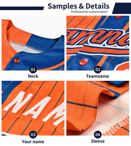 Manufacturer Customized Plus Size Baseball Jersey Breathable <b>Hip</b> Hop Printed 100% Polyester New Style Personalized Stitched - Product Image 5