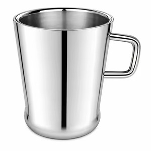 แก้วกาแฟทรงกระบอกทองเหลืองแท้ ดีไซน์เรียบหรู ทันสมัย ผิวขัดเงา จำหน่ายส่ง - Product Image 1