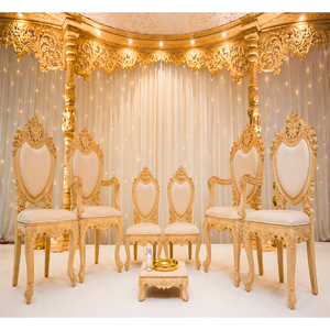 Elegante Juego de Sillas de Madera de Teca Modernas para Bodas, Duraderas, Tamaño Personalizado, California, EE. UU. - Product Image 1