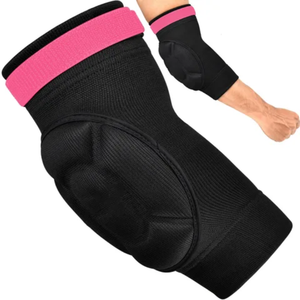 Protège-coudes de boxe professionnel best-seller, mince, antidérapant, en nylon et coton, pour rééducation et entraînement MMA, vente en gros à bas prix - Product Image 3