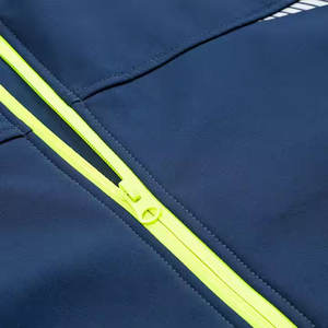 แจ็คเก็ตกันหนาวปรับแต่งได้สำหรับผู้ชาย, ผ้ายีนส์กันน้ำโพลีเอสเตอร์ลำลองกีฬา - Product Image 5