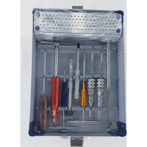 Juego de Instrumentos Ortopédicos DHS DCS, Juego de Instrumentos Quirúrgicos Ortopédicos DHS DCS para Fijación Ósea en Traumatismos, Acero Inoxidable - Product Image 2
