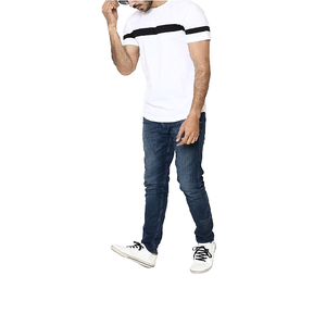 Camiseta Casual de Color Sólido Clásica para Hombre, Cómoda, Agradable al Tacto, Corte Normal, Estilo Moderno - Product Image 4