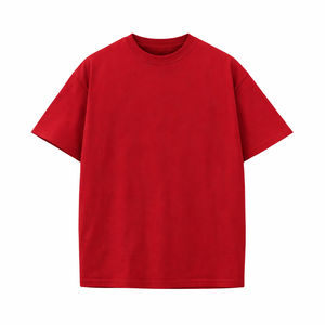 T-shirt à manches courtes pour homme, coupe classique, épaules tombantes, effet vintage, durable, super doux, 100% coton, 200 grammes, écologique - Product Image 6