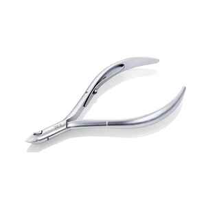 Medical Grade Steel Cuticle Nippers Nail Clippers Box Joint Single Spring Cuticle Cutters Jaw 14 mm Russian Sharpen <b>Blades</b> Edges - Product Image 4