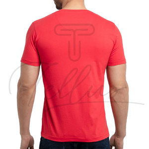Camisetas Extra Grandes de Felpa 100% Algodón para Hombre, Diseño de Última Moda, Colores Personalizados, Cuello Redondo, Secado Rápido y Transpirable, Ropa Casual - Product Image 6
