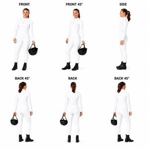 Outdoor High Quality Wholesale Price Outdoor Sports Horse Riding Show Shirt For Ladies Custom Polyester Made In Pakistan - Product Image 3