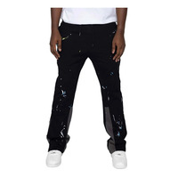 Pantalon de jogging évasé pour homme de haute qualité, avec taille élastique, style mode, effet délavé, personnalisable Dept Gallery