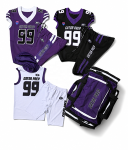 Conjunto de uniforme de fútbol americano con sublimación completa - Product Image 1