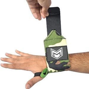 OEM Wholesale Weightlifting <b>Wrist</b> Wraps Custom Made 18" Elastic <b>Wrist</b> <b>Support</b> Gym <b>Wrist</b> Straps With Double <b>Thumb</b> Loop in Bulk - Product Image 4