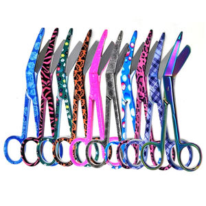 Surgical 5.5" Manual Stainless Steel Scissors CE Certified Class I ISO13485 Instrument Set General Surgery Dentavex DC-<b>S</b>-<b>9</b> 1 - Product Image 1