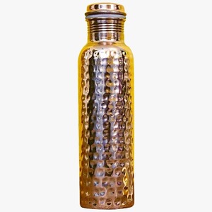 Botella de Cobre 100% Puro de Grado Alimenticio, Antibacteriana, Detox, con Tapa Hermética, 950 ml, Gran Capacidad, para Regalo, Uso Doméstico, Apta para Microondas - Product Image 1