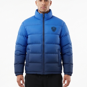 Mawra Custom Branding Puffer <b>Jacket</b> Men's Winter <b>Warm</b> Quilted Coat Streetwear Fashion Outdoor Casual Clothing Private Label - Product Image 1