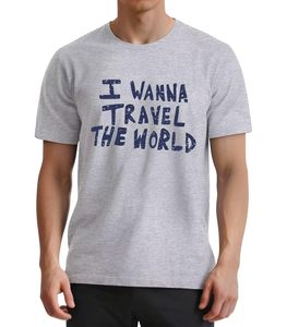 เสื้อยืดคอกลมลำลองพิมพ์ลายสำหรับผู้ชาย เสื้อยืดแขนสั้นลายกราฟิกเนื้อผ้านุ่มพิเศษ เสื้อยืดฤดูร้อนสั้นๆ พร้อมคำคม เสื้อยืดใส่ได้ทุกวัน - Product Image 2