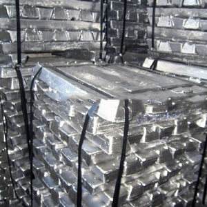 Lingots d'aluminium pur de haute qualité, matière première industrielle pour la fabrication et le moulage de pièces de machines - Product Image 1