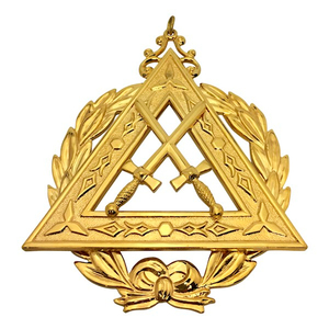 Wholesale High Quality Masonic Jewels Officer Lodge Officer Collar Badges Customization Size <b>Beads</b> Masonic Jewels Officer <b>Set</b> - Product Image 6