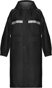 Polyester Reusable Hooded Raincoat Custom Logo Waterproof Raincoat for Men Women Raincoat for Outdoor Tourism - Product Image 3