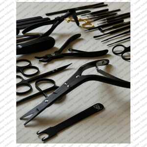 Premium Rhinoplasty Black Matt Complete Set of 82 Pcs Nose Plastic Surgery Surgical Instruments with Box CE Certified - Product Image 3