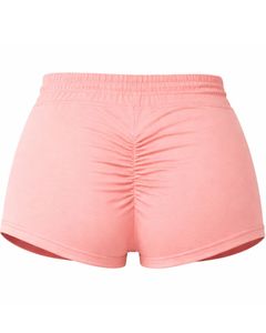 Mustard Women Shorts Elastic Waist <b>Drawstring</b> Casual Gym Shorts Soft Stretch Summer Lounge Shorts Comfortable Daily Wear - Product Image 2