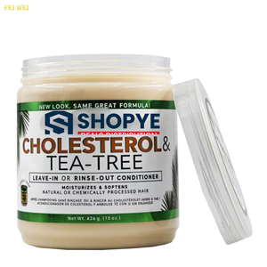 Après-shampoing revitalisant profond au théier 15oz, bio, végétalien, à la kératine, hydratant, nourrissant, lissant, crème sans rinçage pour cheveux - Product Image 1