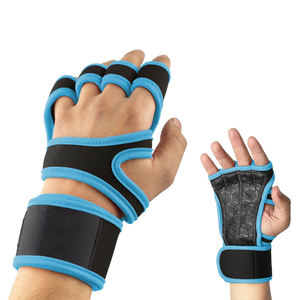 Guantes Deportivos de Medio Dedo de Poliéster para Hombre y Mujer, para Entrenamiento, CrossFit, Levantamiento de Pesas y Deportes, Impermeables y Antideslizantes - Product Image 2