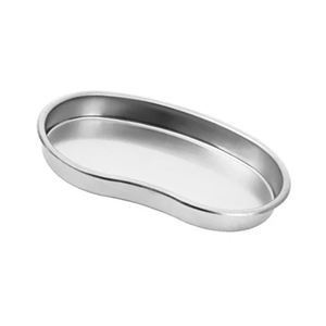 Plateaux médicaux et chirurgicaux en acier inoxydable 201, plateau pour instruments dentaires, couvercle de plateau pour bébé, manuel - Product Image 1