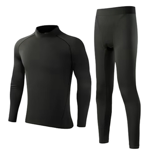 Shorts de compression pour hommes pour l'entraînement en salle de sport, motif uni, collants de course avec poches, protection anti-UV, Spandex/Nylon, 2 devant - Product Image 3