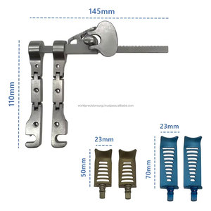 Juego de Retractores Ortopédicos para Laminectomía Cervical, Distractor Lumbar Espinal con Cuchillas Móviles, Instrumento Manual para Cirugía de Columna Vertebral - Product Image 2