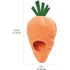 Paquete de 5 Juguetes de Peluche Interactivos para Perros, Color Naranja y Blanco, Conejo y Zanahoria, Juguetes para Mascotas con Movimiento y Entretenimiento, Juego de Esconder y Buscar - Product Image 4