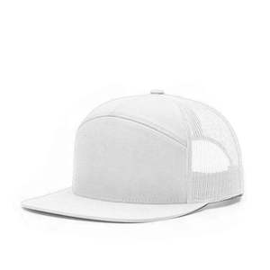 Custom Logo Wholesale Snapback Mesh <b>Caps</b> <b>Blank</b> Flat Brim Adjustable Baseball Hats for Men and Women - Product Image 5