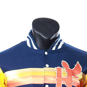 Chaqueta Varsity Extra Grande de Primera Calidad para Hombre, Modelo 2025, 100% Lana, Mangas de Cuero, Cuello Acanalado, Chaqueta de Invierno Cálida para Hombre - Product Image 5