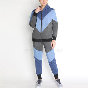 Women's Two-Piece Reversible <b>Athletic</b> Tracksuit Set High-Stretch 100% Cotton Hip-Hop Activewear Eco-Friendly Fleece Lining for - Product Image 4