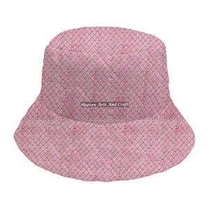 Vente d'usine – Nouveaux chapeaux bob matelassés personnalisés à imprimé intégral, avec logo sur mesure, pour hommes et femmes, haute qualité - Product Image 6
