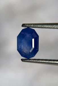 Zafiro azul natural de corte elegante. Piedra de zafiro azul suelta en venta. - Product Image 2