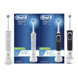 Cepillo de Dientes Eléctrico Oral-B Vitality 100 Cross Action Directo de Fábrica con Batería Recargable y Limpieza Eficaz de la Placa - Product Image 6