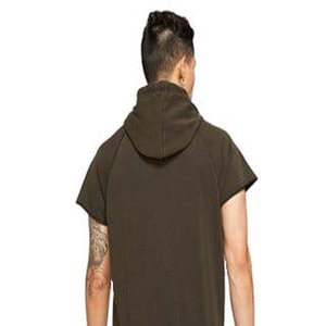 Sweat-shirts à manches courtes pour hommes, respirants, avec logo personnalisé, vêtements de sport tendance, en coton, tissu respirant, prix abordable - Product Image 3