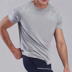 Camiseta Deportiva para Hombre de Algodón Tejido, Personalizada con Bordado, Impresión por Transferencia de Calor, Ecológica, Antiarrugas, de Secado Rápido y Transpirable - Product Image 1