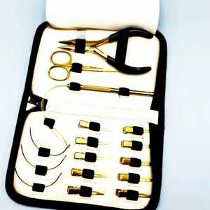 Kit de Herramientas Profesional con Pinzas de Metal para Micro Anillos para Extensiones de Cabello Nano - Product Image 6