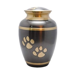 Beautiful Metal <b>Keepsake</b> Urn for Pet Ashes Mini Cremation <b>Memorial</b> Piece with Smooth Finish Secure Closure Customizable Design - Product Image 4