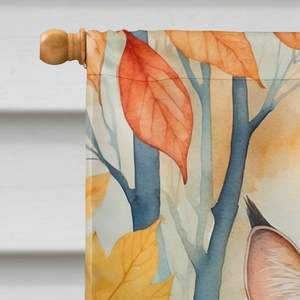 Sokoke Cat Fall Leaves Poste de porche grande Decorativo Patio Banner Multicolor Colgante de pared Poliéster Tamaño DE LA CASA Bandera multicolor - Product Image 3