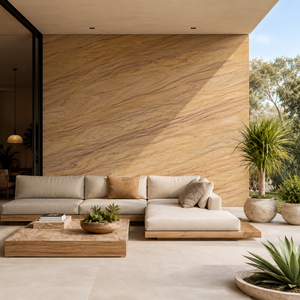 Revêtement mural flexible en pierre marbrée arc-en-ciel, durable, écologique, pour l'habillage intérieur et extérieur des maisons, bureaux et hôtels - Product Image 1