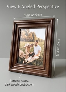 Wooden <b>Wall</b> <b>Frame</b> With Floral <b>Design</b> Home Decor Painting <b>Frame</b> Rectangle Blue Color - Product Image 6