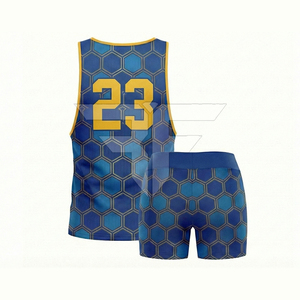 Nuevo Diseño de Uniforme de Atletismo Personalizado de Secado Rápido, Transpirable, 100% Poliéster, Antibacteriano, Ligero, Unisex para Adultos, Venta al Por Mayor - Product Image 2