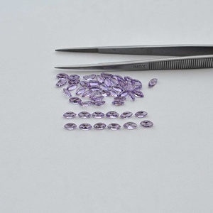 พลอยอเมทิสต์บราซิลเหลี่ยมเพชรพลอยธรรมชาติขนาด2มม. 4มม. ตัดคริสตัลอัญมณีบำบัดแบบหลวมทำด้วยมือสำหรับทำเครื่องประดับจัดส่งรวดเร็ว - Product Image 4